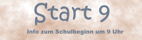 Start9.de  sie Website mit Info zum Schulbeginn 9 Uhr